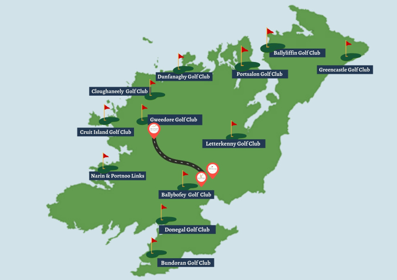 golf donegal map